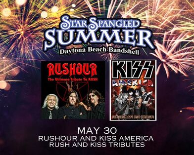 Rushour and Kiss America - Rush and Kiss Tributes